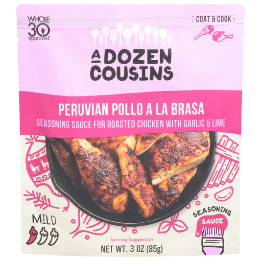 A Dozen Cousins Peruvian Pollo Seasoning - 3 Oz (Pack of 10)