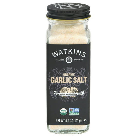 Watkins Salt Garlic Organic 4.97 Oz (Pack of 3)