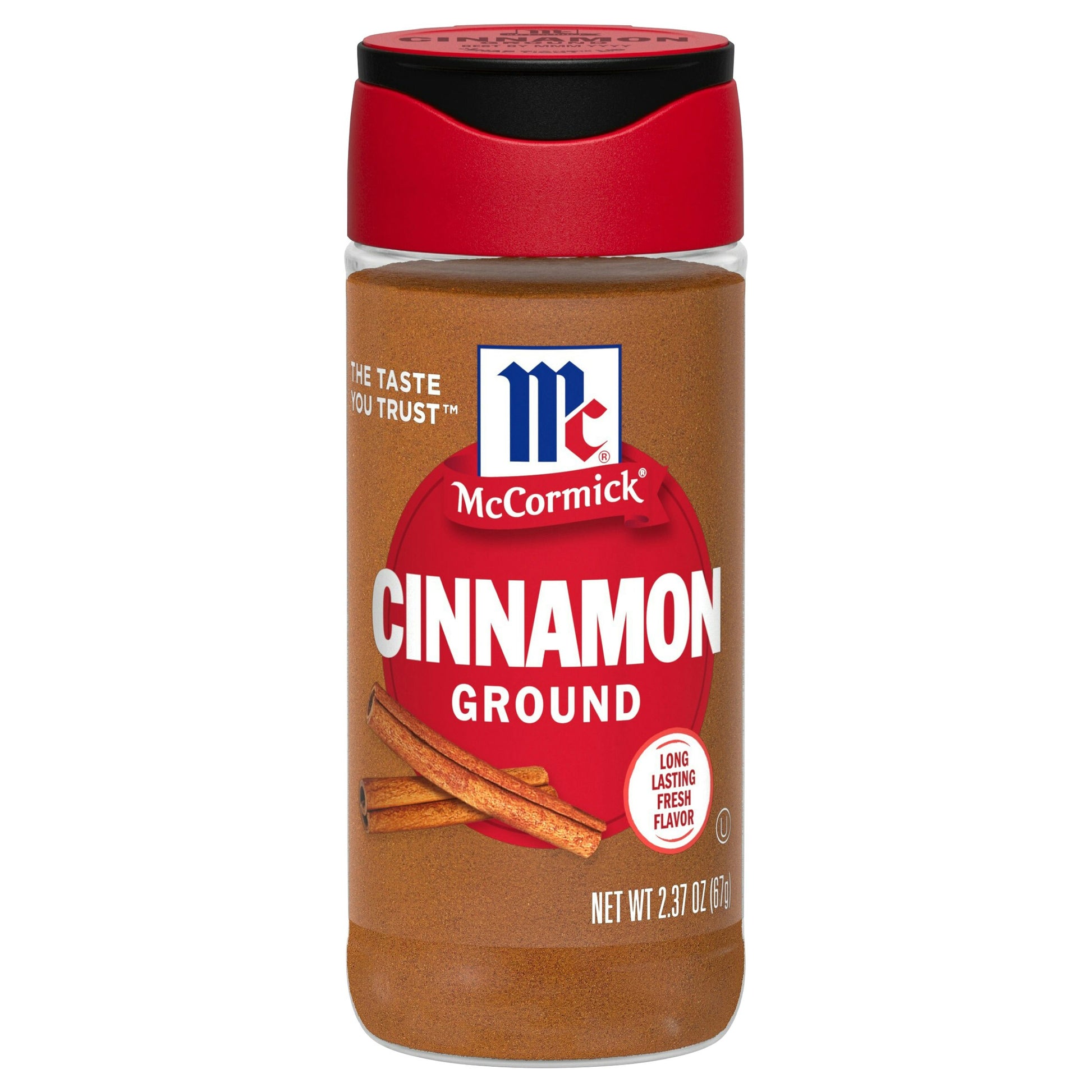 Mc Cormick Spice Cinnamon Ground 2.37 Oz Pack of 6