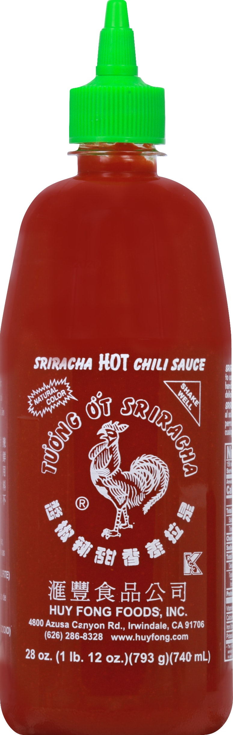 Huy Fong Sauce Chili Sriracha Hot