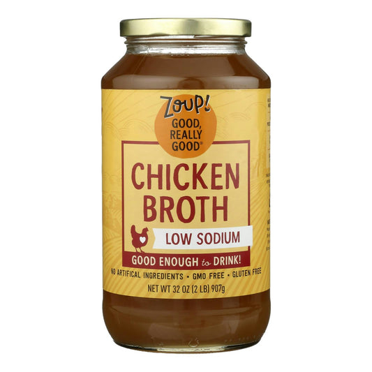 Zoup! Good, Really Good Chicken Broth 32 oz (Pack of 6)