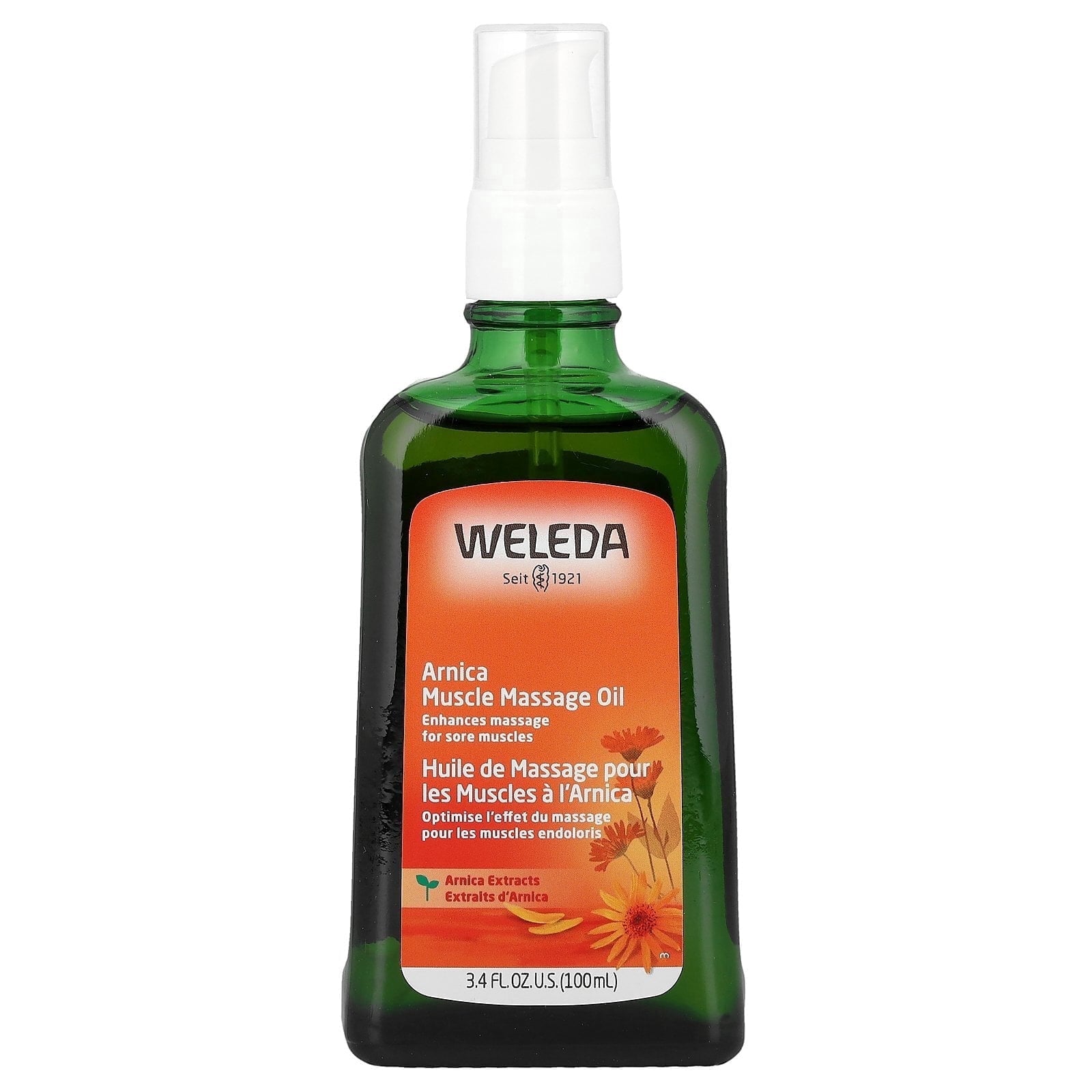 WELEDA (Pack of 3) Weleda Oil Body Massage Arnica 3.4 Fl Oz
