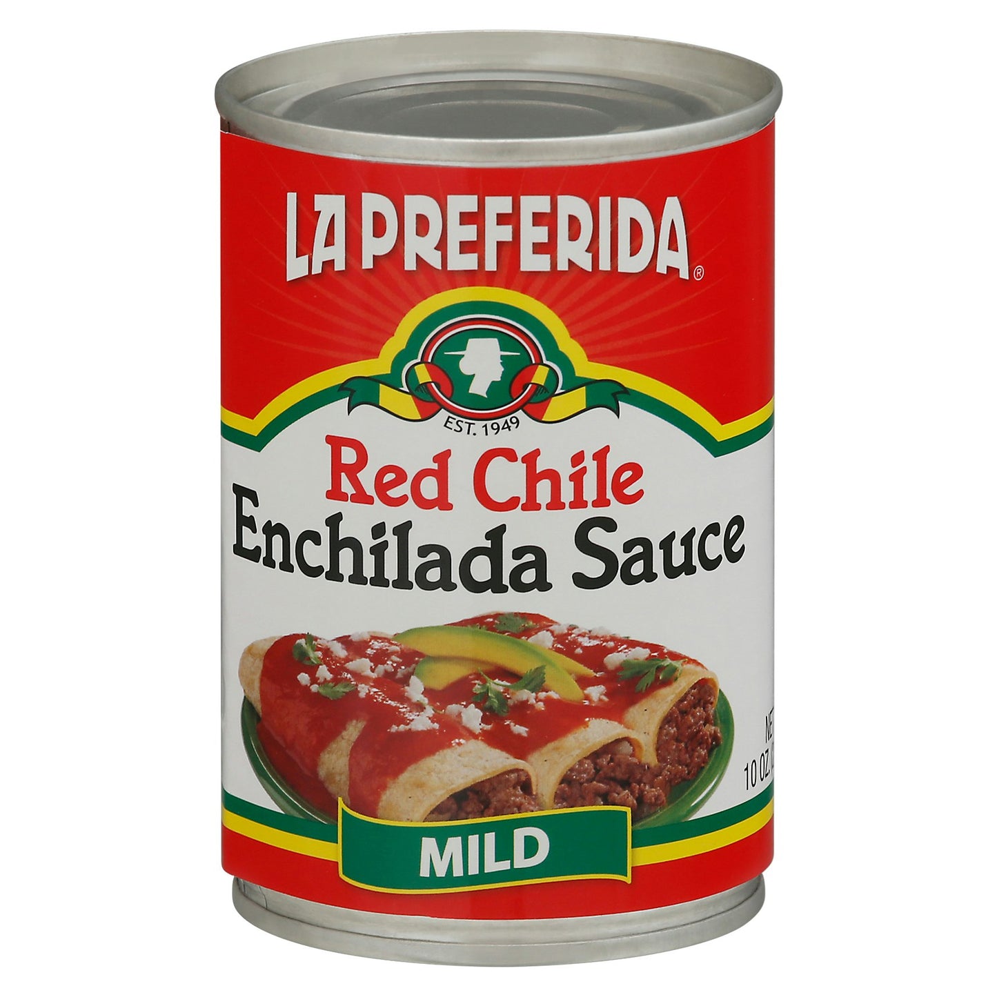 La Preferida Sauce Enchilada Red Mild 10 Oz (Pack of 12)