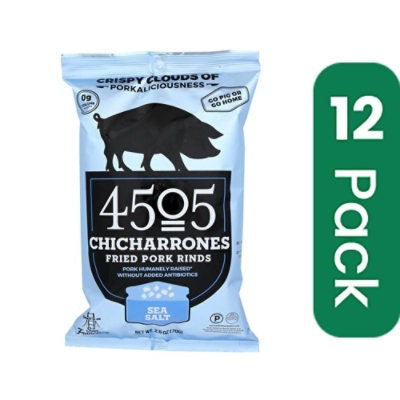 4505 - Chicharrones Sea Salt 2.5 oz (Pack of 12)