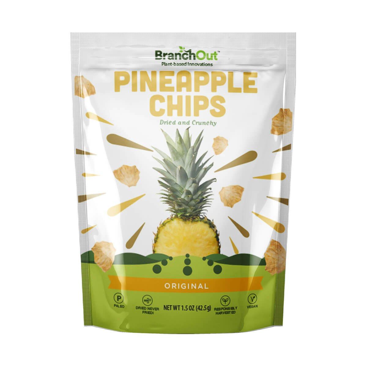 Branchout Chips Pineapple