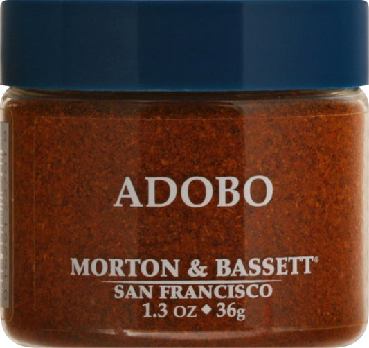 Morton & Bassett Seasoning Adobo 1.3 Oz Pack of 3
