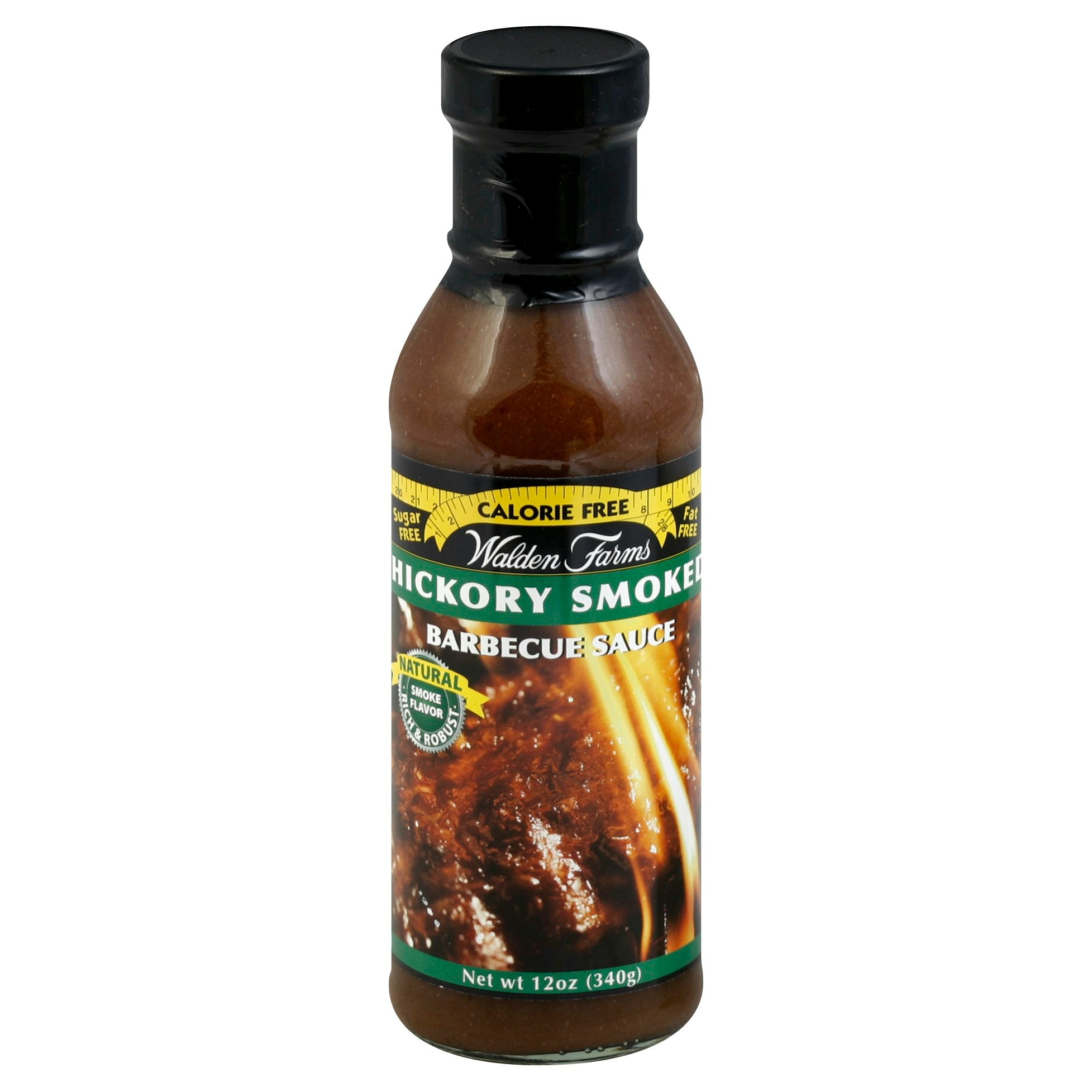 Walden Farms Sauce Barbeque Calorie Free Hickory Smoked 12 Fl