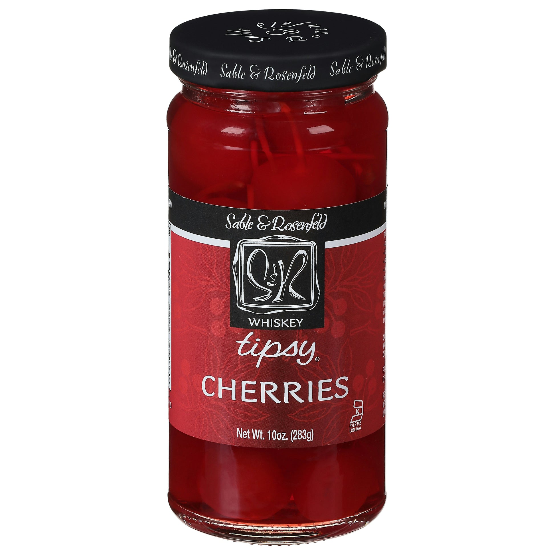 Sable & Rosenfeld Tipsy Cherries Whiskey 10 oz (Pack of 6)