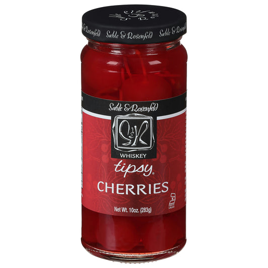 Sable & Rosenfeld Tipsy Cherries Whiskey 10 oz (Pack of 6)