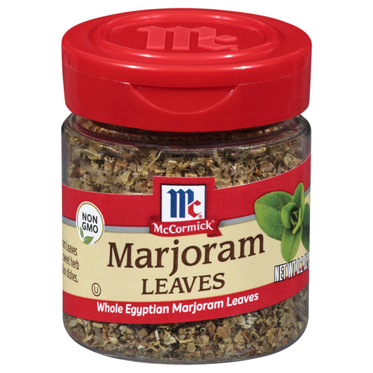 Mc Cormick Spice Marjoram Leaves Whole 0.2 Oz Pack of 6