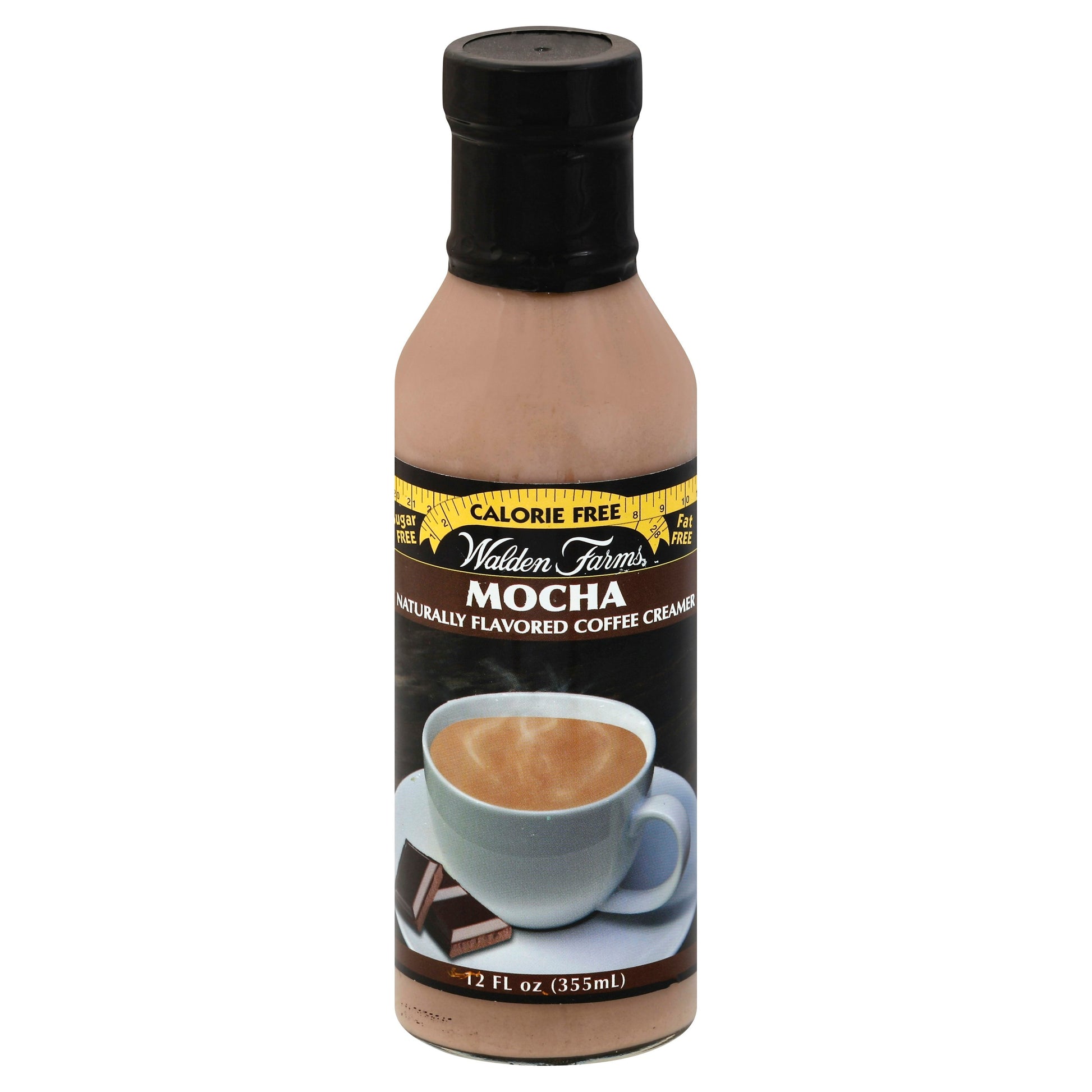 Walden Farms Creamer Mocha Calories Free 12 FO (Pack of 6)