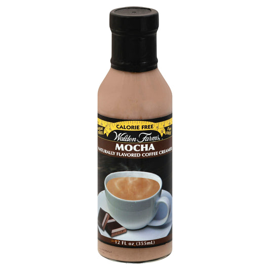 Walden Farms Creamer Mocha Calories Free 12 FO (Pack of 6)