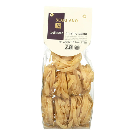 Seggiano Organic Tagliatelle Pasta 13.25 Oz Pack of 8