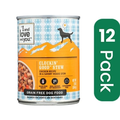 I and Love and You Cluckin' Good Stew - Wet Food 13 oz (Pack of 12)