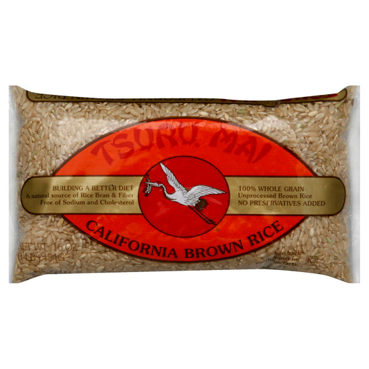 Tsuri Mai Rice Brown X Fancy 16 oz (Pack of 12)
