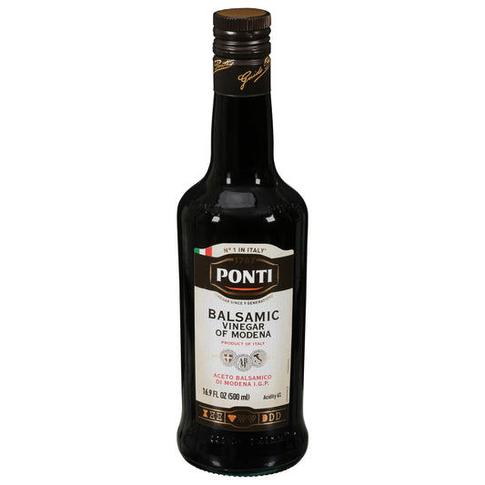 Ponti Balsamic Vinegar Of Modena 16.9 Fl Oz (Pack of 6)