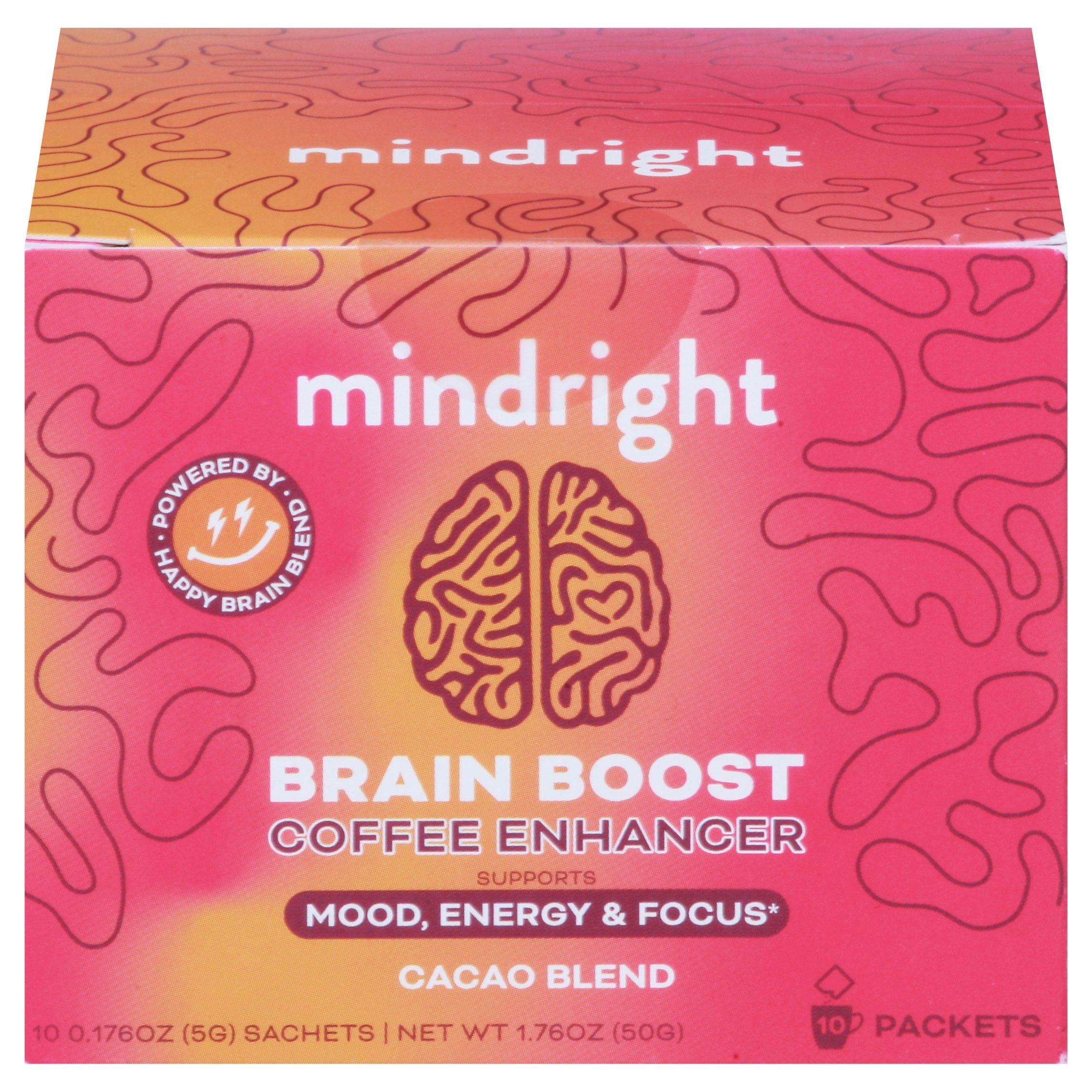 Mindright Brain Boost Powder 10Pkts