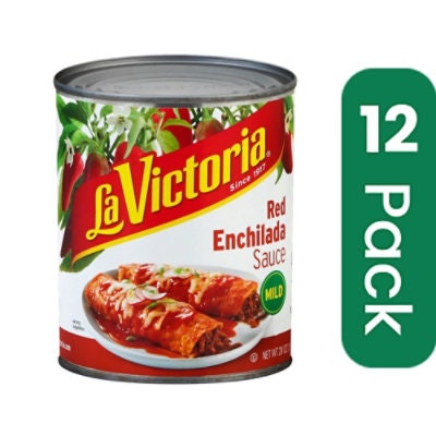 La Victoria Sauce Enchilada Mild 28 Oz (Pack of 12)