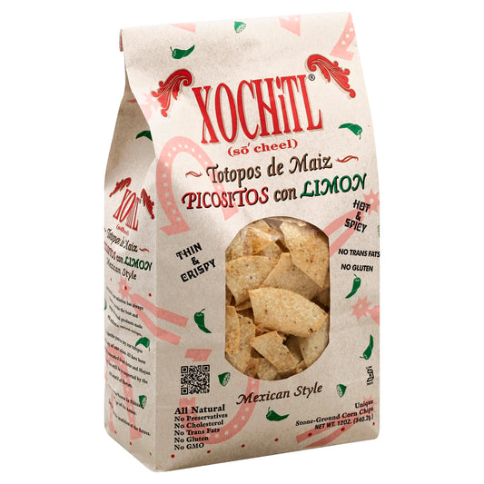 Xochitl Chip Corn Picositos Con Limon 12 Oz (Pack Of 10)