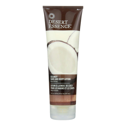 Desert Essence Lotion Hand Body Coconut Og 8 Fo Pack of 3