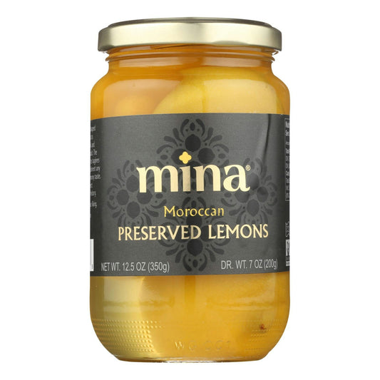 Mina Lemons Moroccan Preserved - 12.5 oz (Pack of 6)