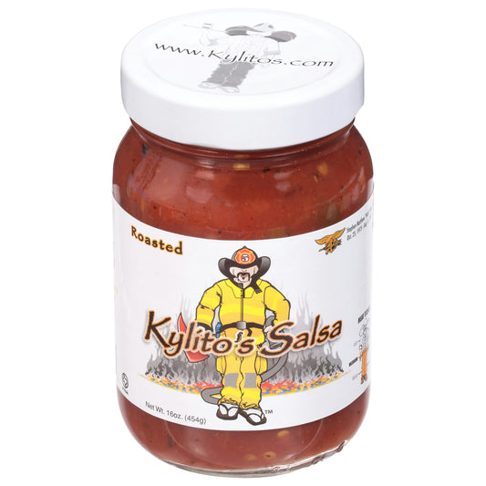 Kylitos Salsa Salsa Roasted 16 Oz Pack of 6