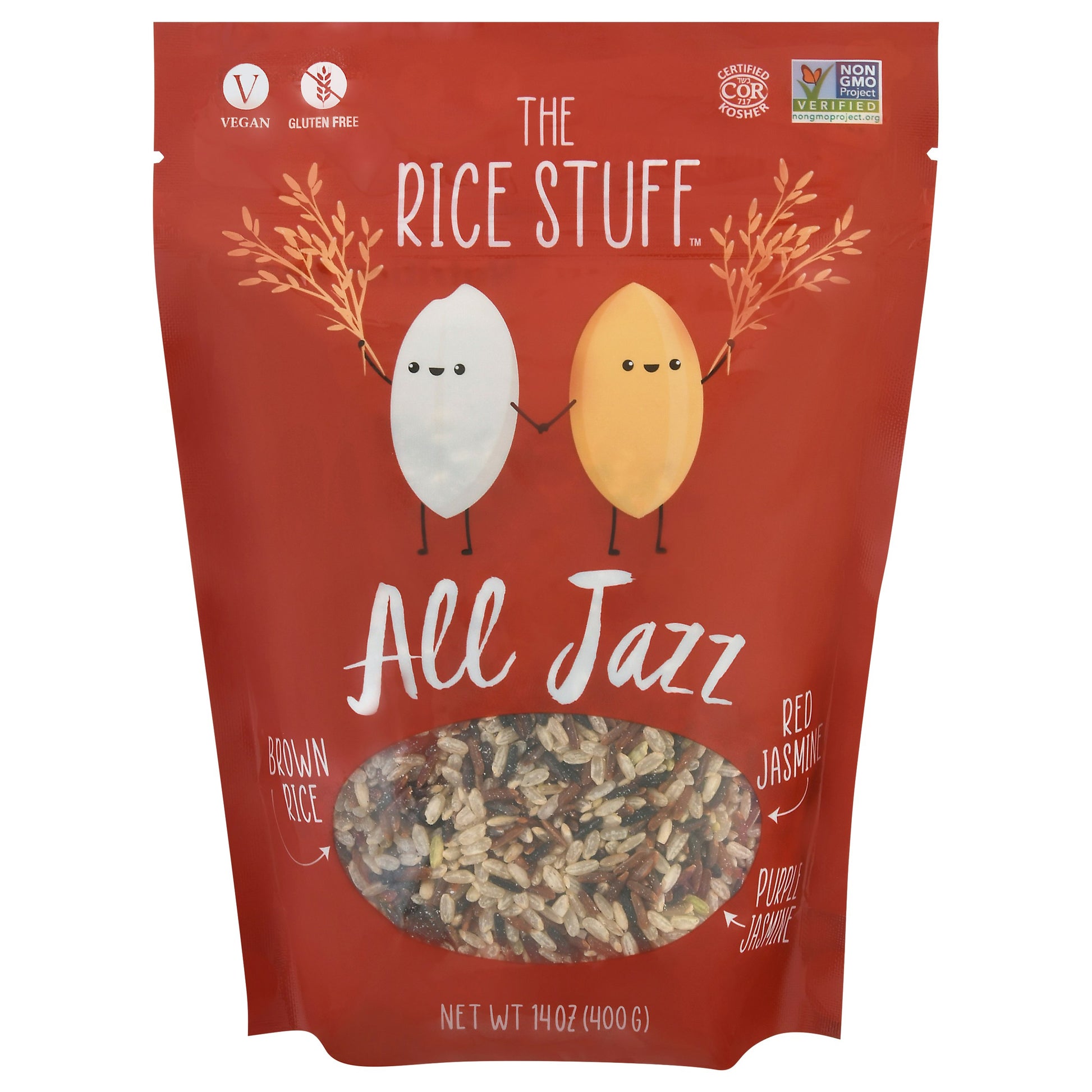 Floating Leaf Rice Stuff All Jazz 14 Oz Pack of 6