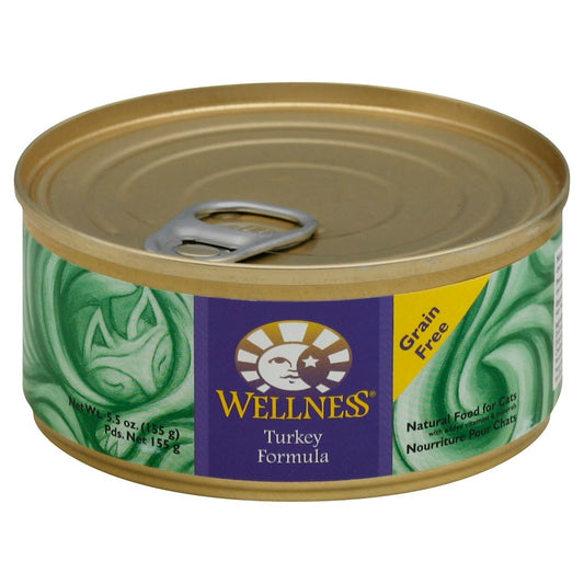 Wellness Cat Food Turkey 5.5 Oz Pack of 24