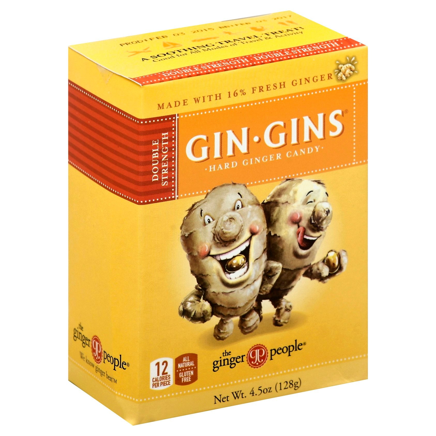 Ginger People Ginger Hard Candy Box