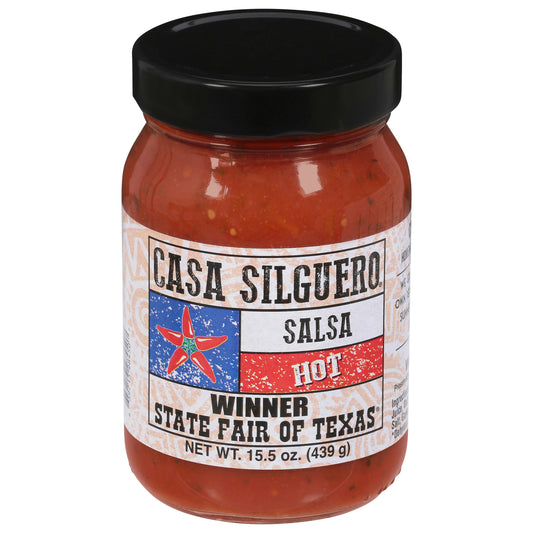 Casa Silguero Salsa Hot 5.5 Oz Pack of 12