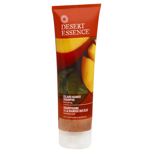 Desert Essence Shampoo Island Mango 8 fl oz (Pack of 3)