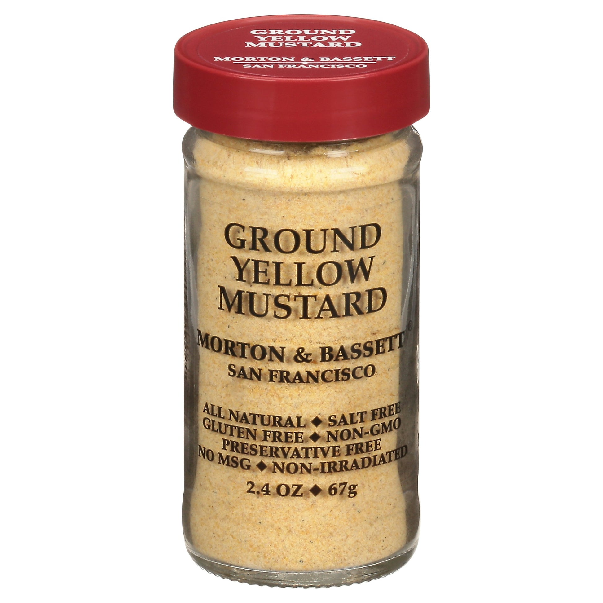Morton & Bassett Mustard Ground Yellow 2.3 Oz Pack of 3