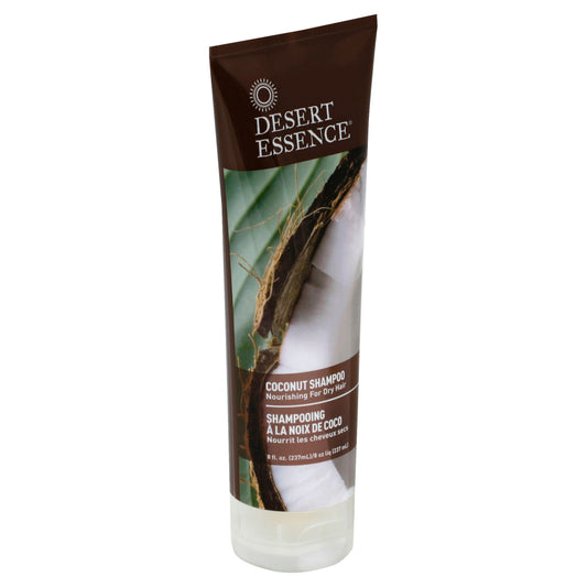 Desert Essence Shampoo Coconut 8 Fl oz (Pack of 3)