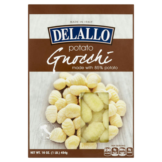 Delallo Gnocchi Potato 16 oz (Pack of 12)