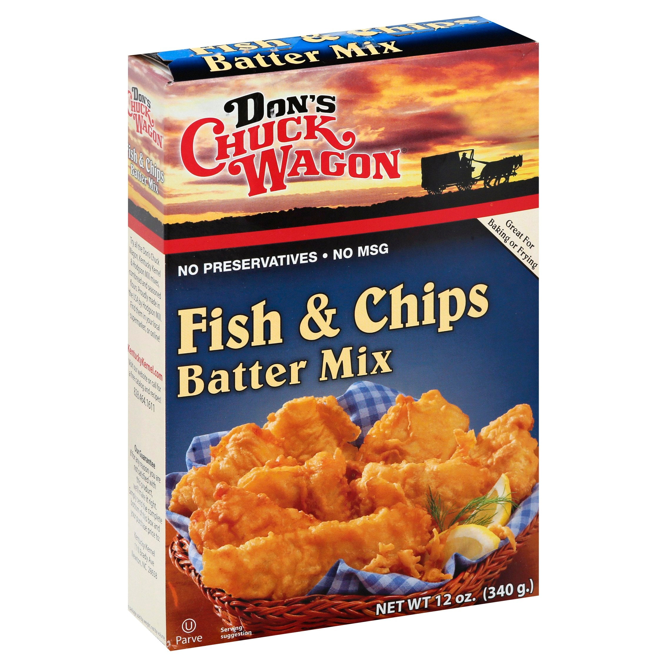 Don's Chuck Wagon Mix Batter Fish & Chip