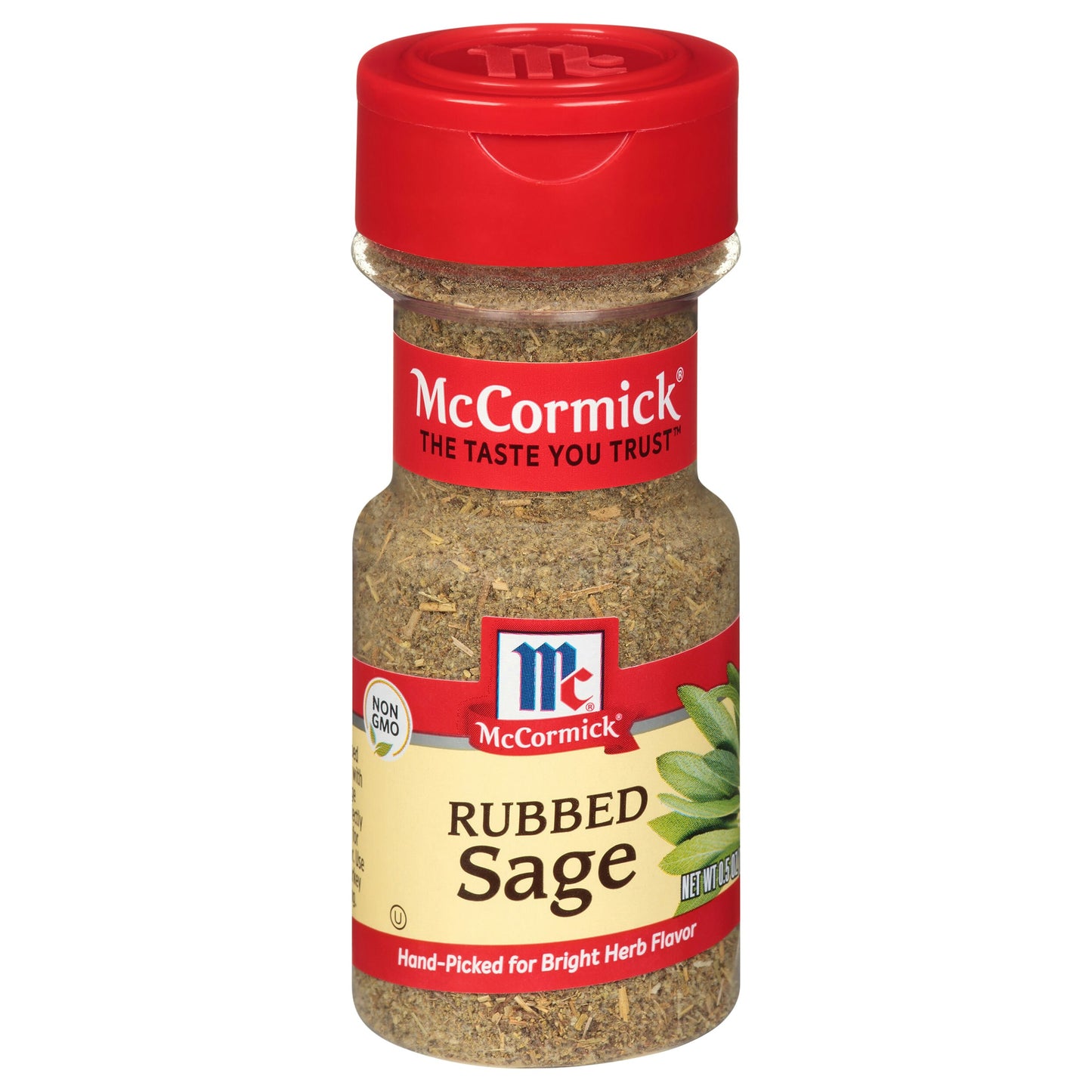 Mc Cormick Spice Sage Rubbed 0.5 Oz Pack of 6