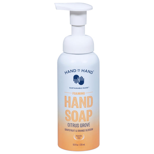 Hand In Hand Foaming Hand Soap Citrus Grove 8.5 Fo Pack of 3