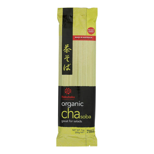Hakubaku Organic Cha Soba 7 Oz Pack of 12
