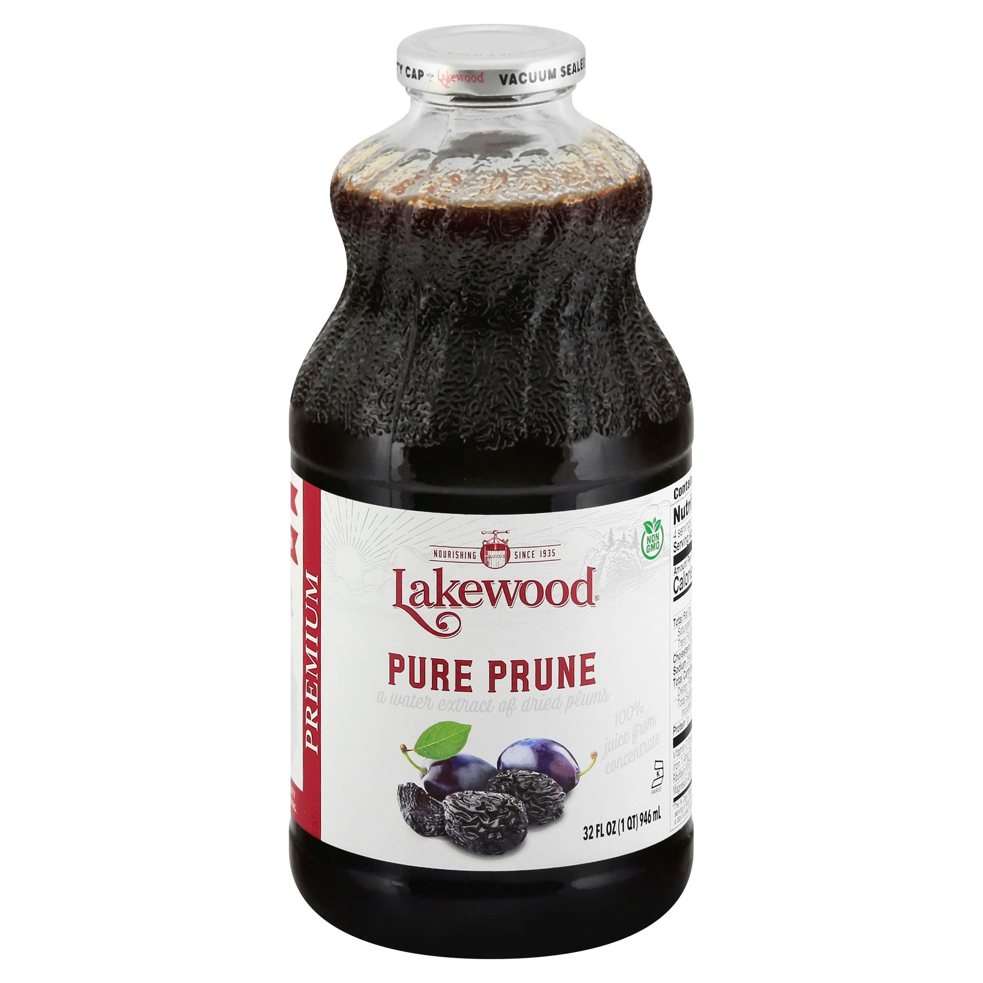 Lakewood Juice Prune 32 Fo Pack of 6