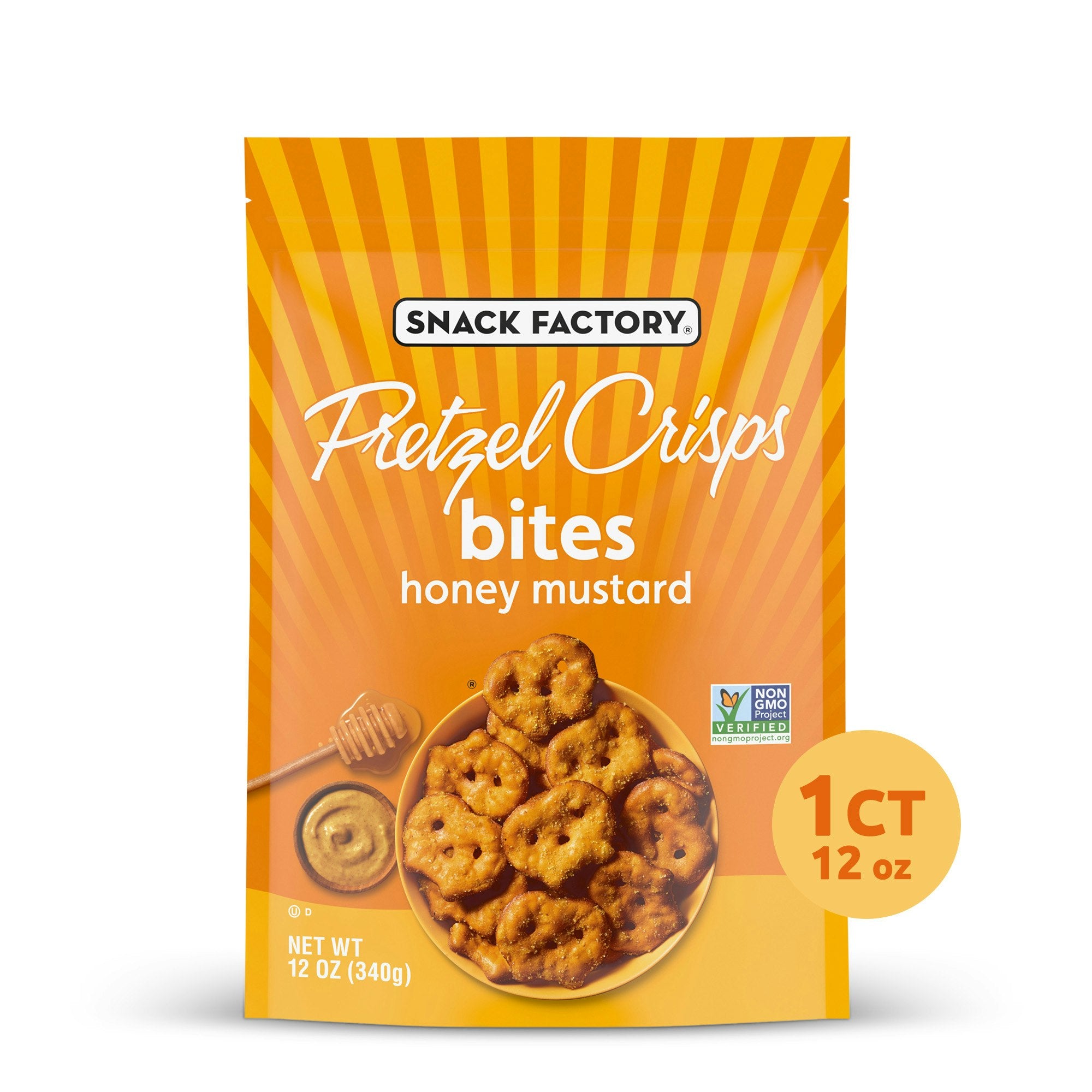 Snack Factory Pretzel Bites Honey Mustard