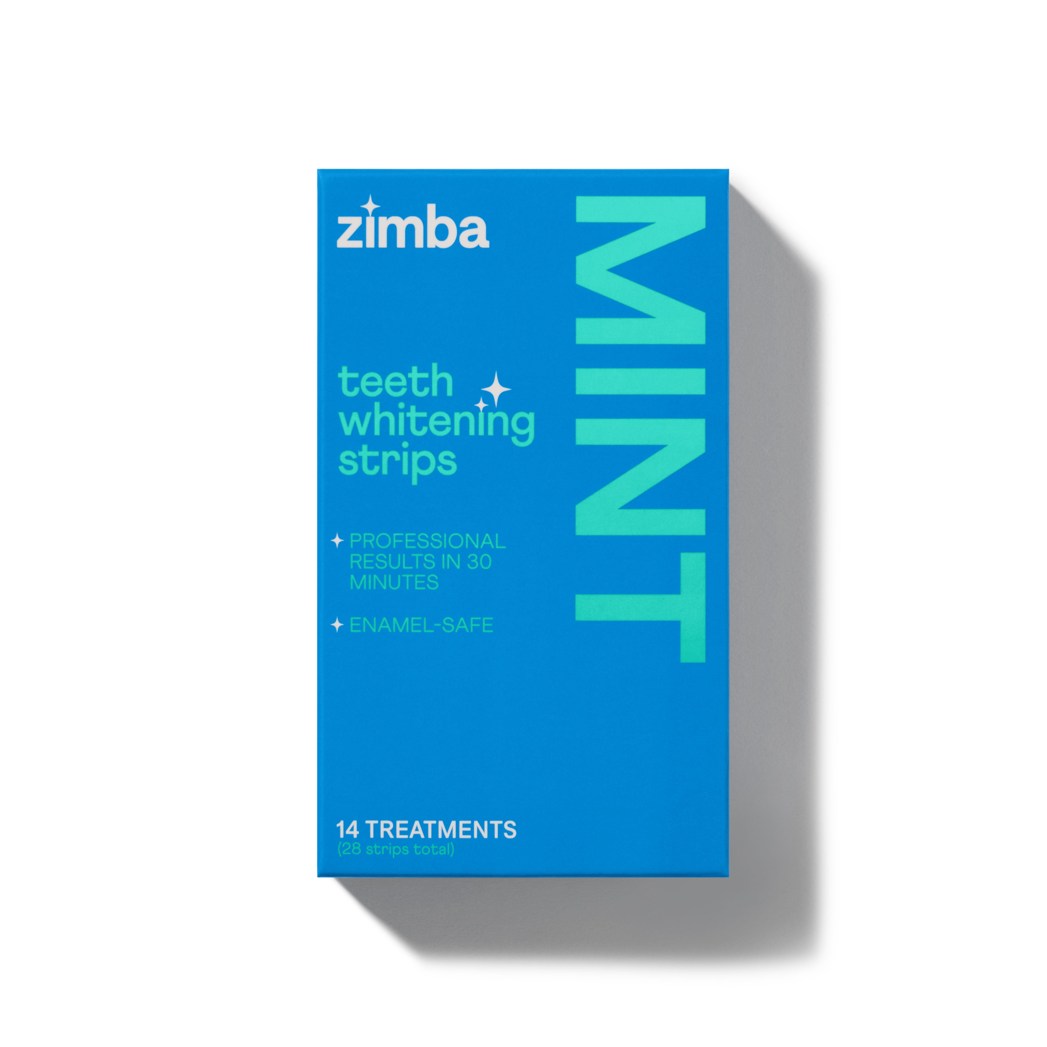Zimba Teeth Whitening Strips Minty