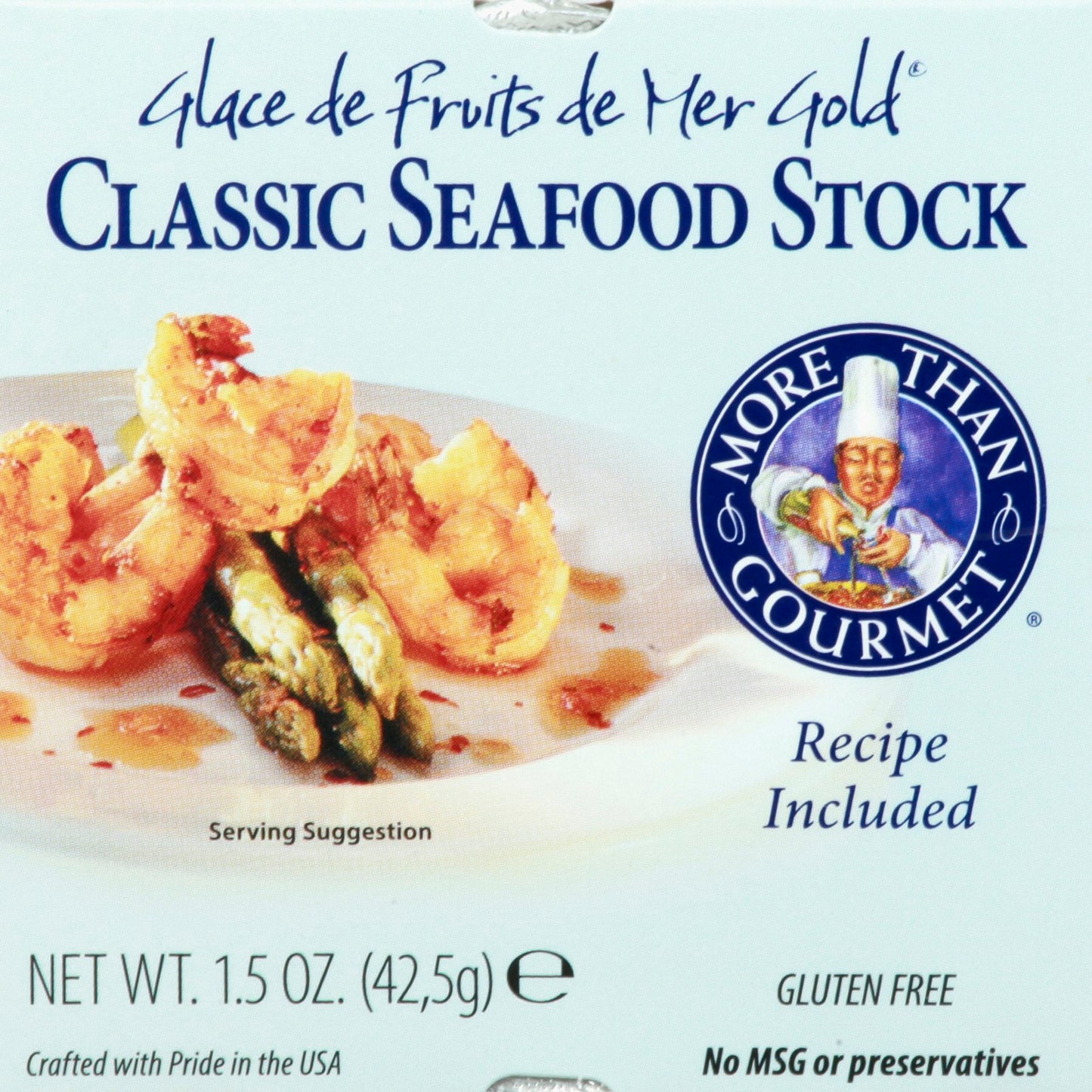 More Than Gourmet Glace de Fruits de Mer Gold 1.5 Oz Pack of 12