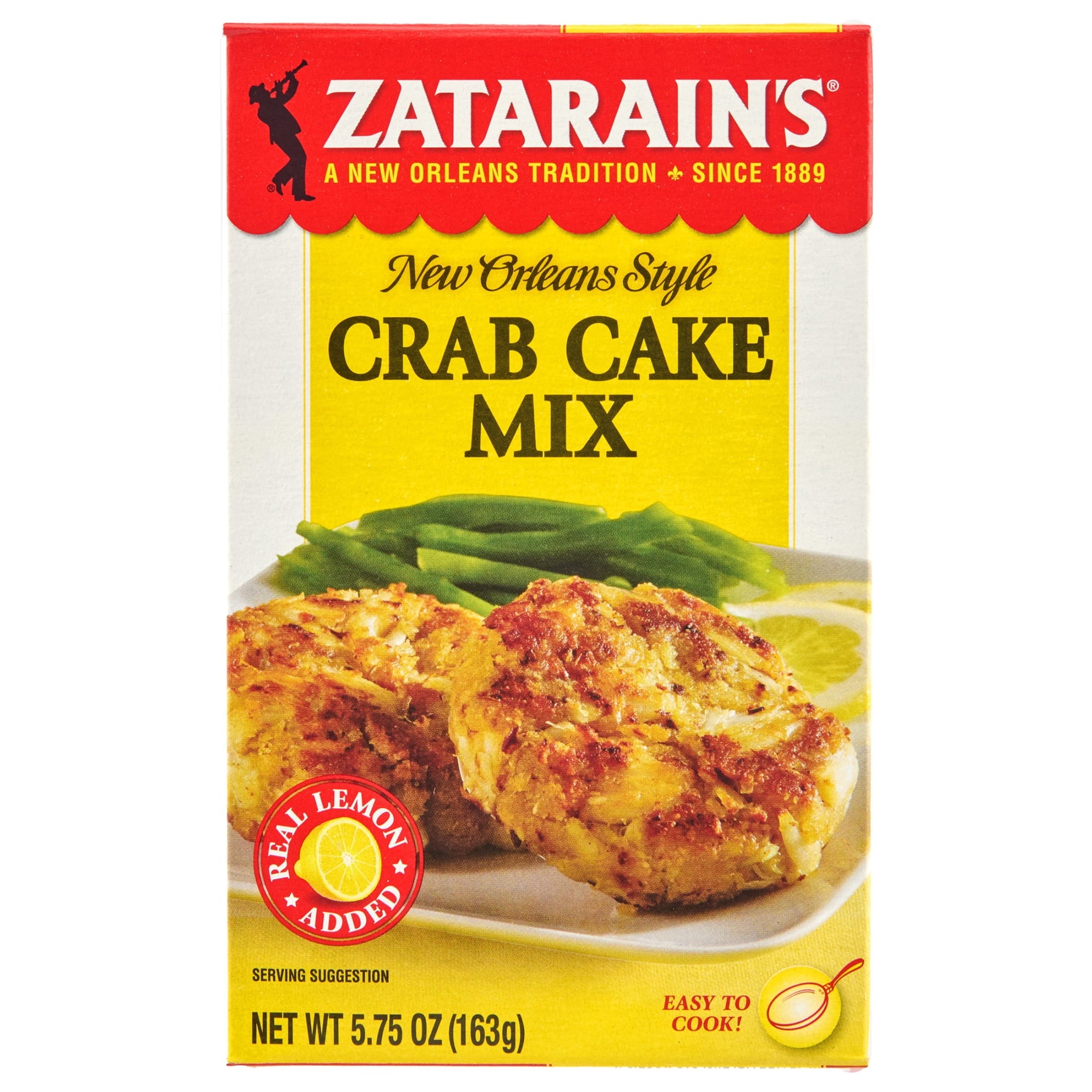 ZATARAINS (Pack of 24) Zatarains Crab Cake Mix Seasoning Blend 5.75 Oz