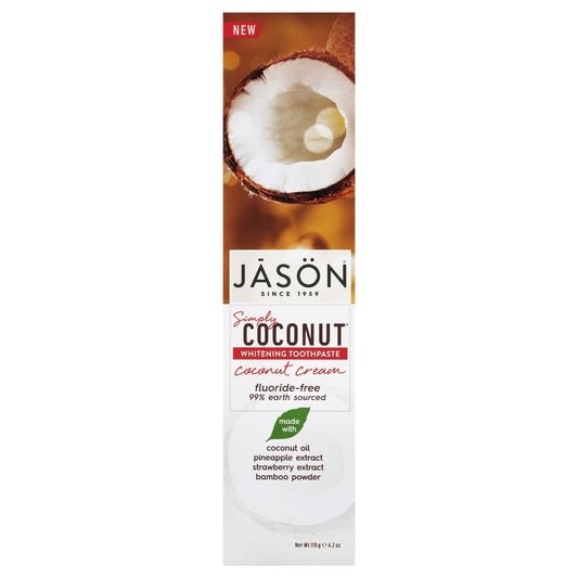 Jason Toothpaste Sensitive Whitening Cream 4.2 oz (Pack of 3)