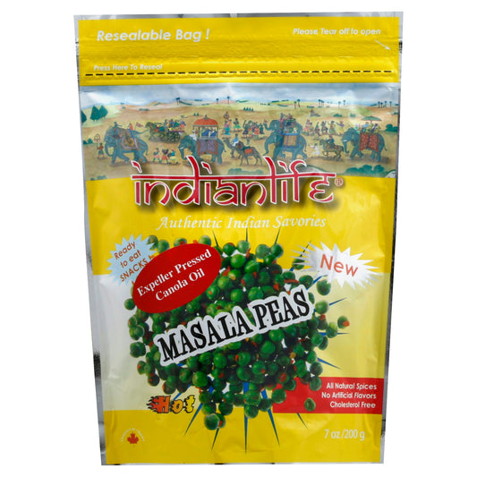 Indianlife Mix Snack Peas Masala 7 Oz Pack of 8