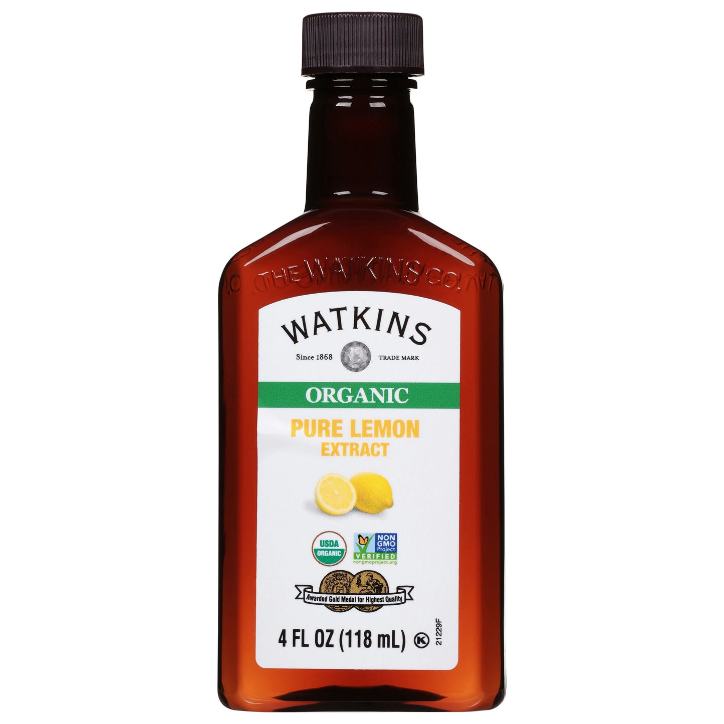 Watkins Extract Lemon Pure Organic 4 Fo Pack of 3
