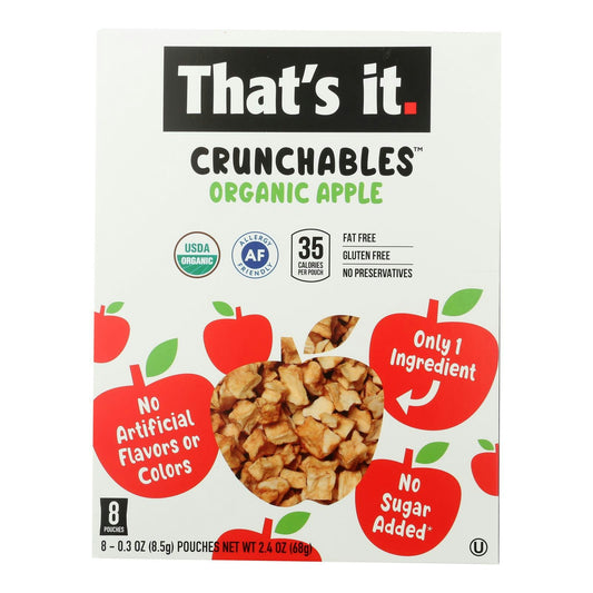 That's It - Snack Crunchables Apples - 2.4 oz (Pack of 6)