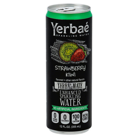Yerbae Water Enhncd Sparkling Strawberry Kiwi 12 FO (Pack of 12)