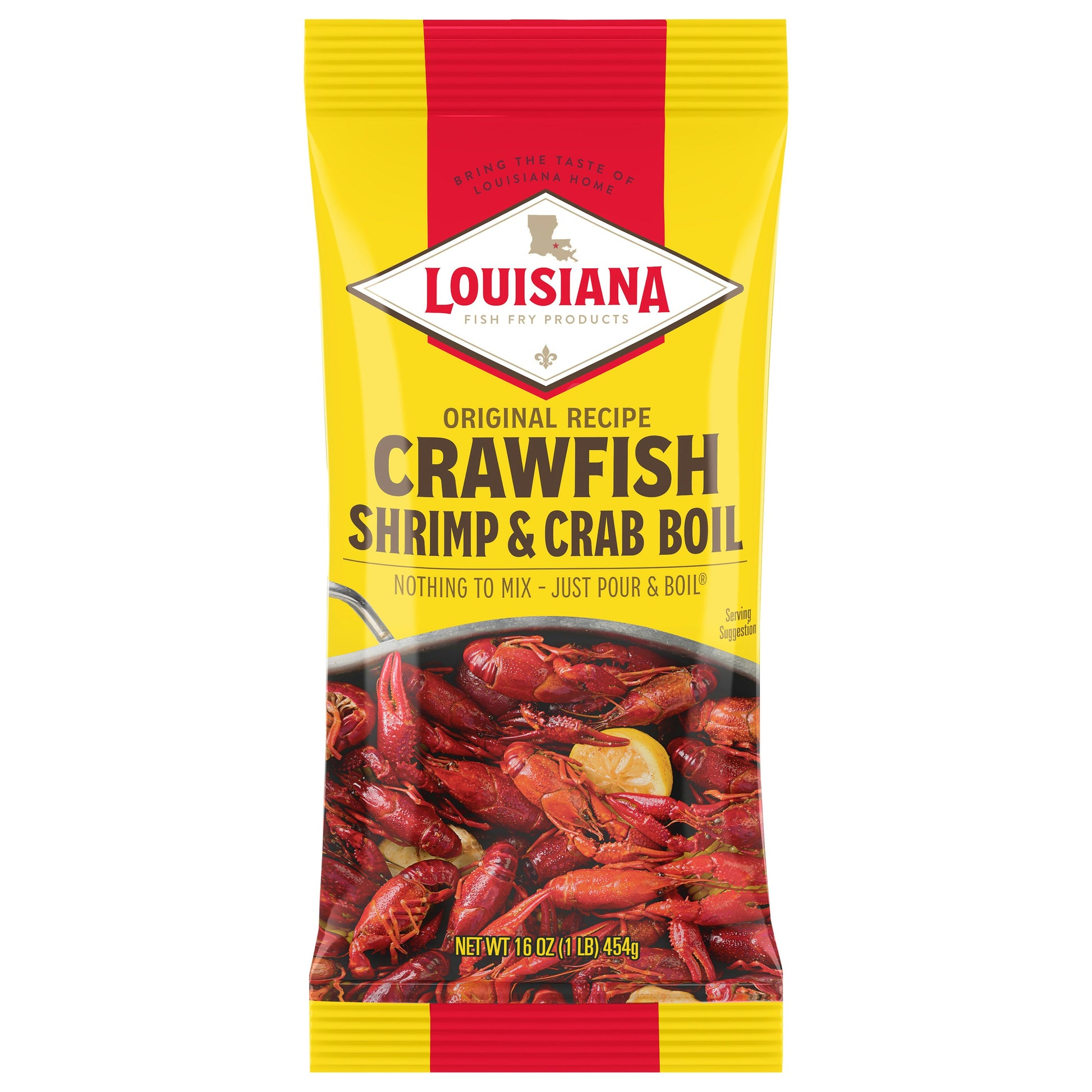 Louisiana Fish Fry Boil Crawfish Crab Shrimp 16 Oz Pack of 12