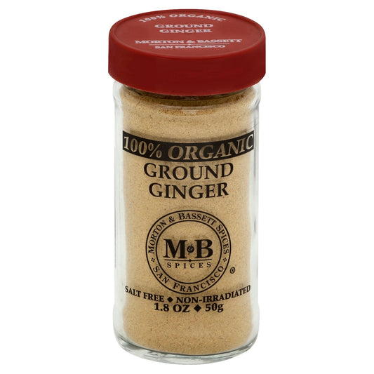 Morton & Bassett Ginger Ground Organic 2 Oz Pack of 3
